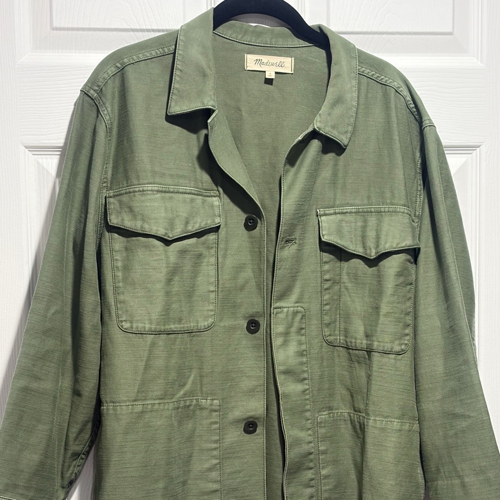 Madewell Utility Shacket – Size Small